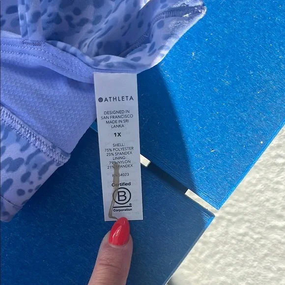 NWOT Athleta Solace Sports Bra 1X D-DD - Picture 5 of 6